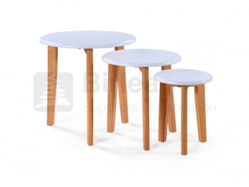 Birlea Felicity Circular Nest Of Tables