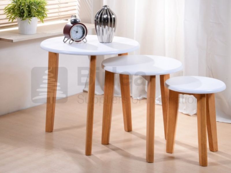 Birlea Felicity Circular Nest Of Tables