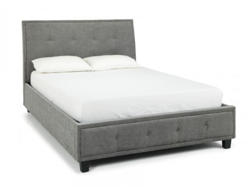 Serene Wesley 6ft Super Kingsize Steel Fabric Ottoman Bed Frame