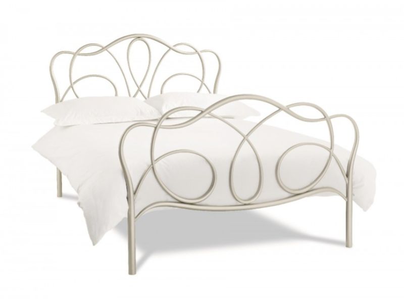 Bentley Designs Serenity 4ft6 Double Titanium Metal Bed Frame
