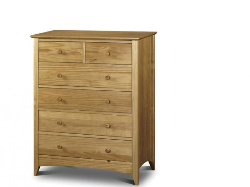 Julian Bowen Kendal Pine 4 + 2 Drawer Chest