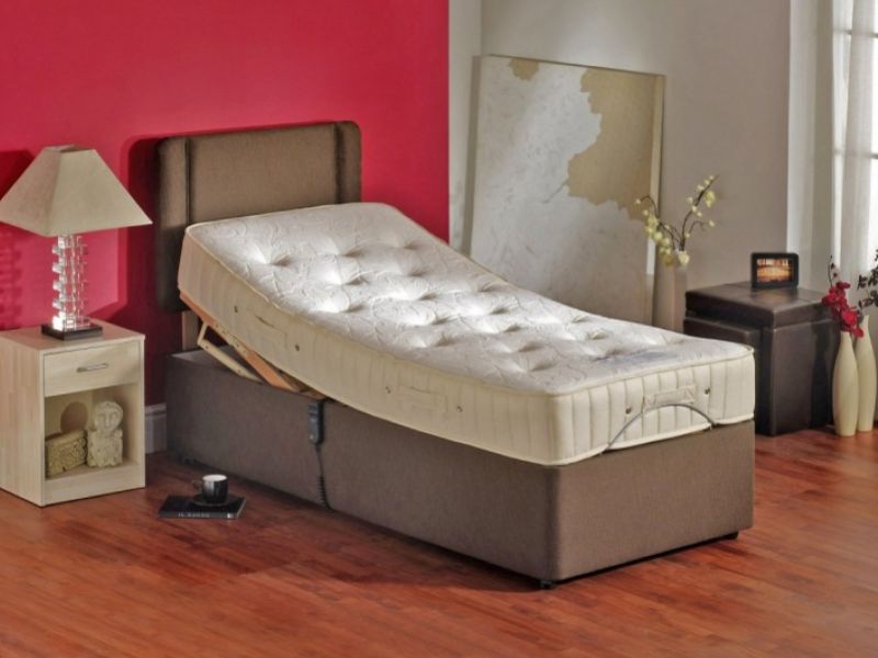 Furmanac Mibed Leanne 5ft Kingsize Electric Adjustable Bed