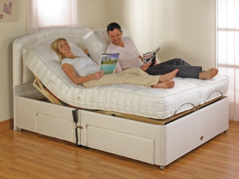 Furmanac Mibed Emily 5ft Kingsize Electric Adjustable Bed