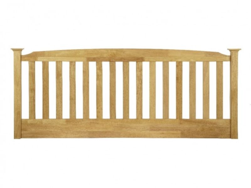 Serene Eleanor 3ft Single Oak Finish Wooden Headboard