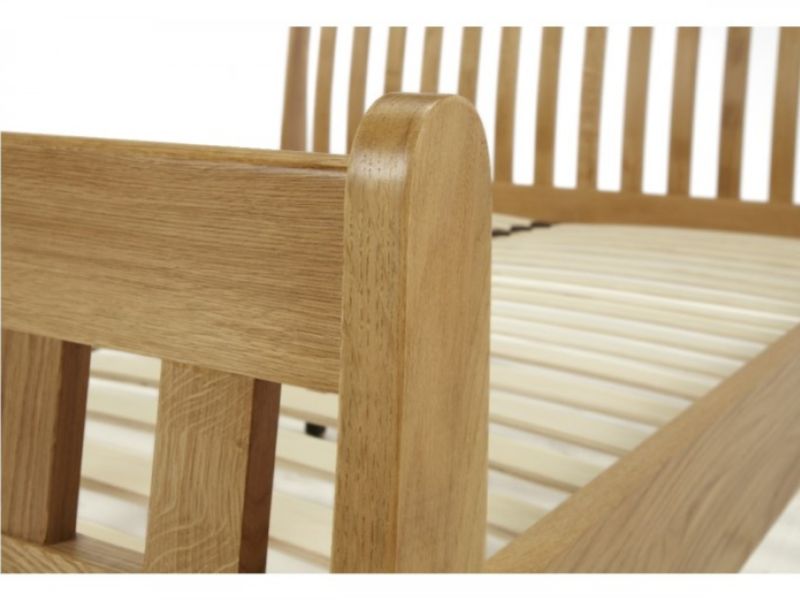 Serene Colchester 6ft Super Kingsize Oak Bed Frame
