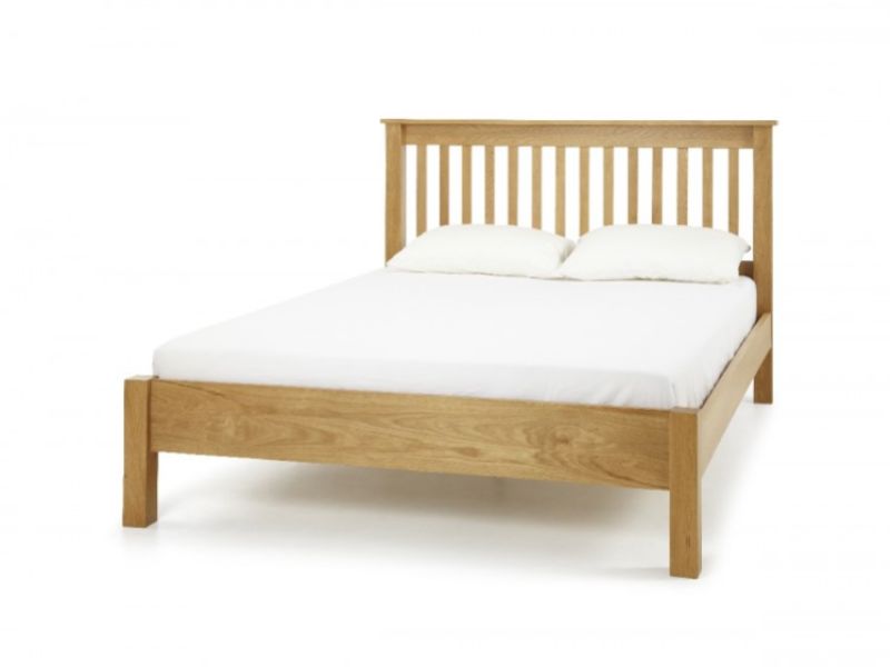 Serene Lincoln 4ft6 Double Oak Bed Frame