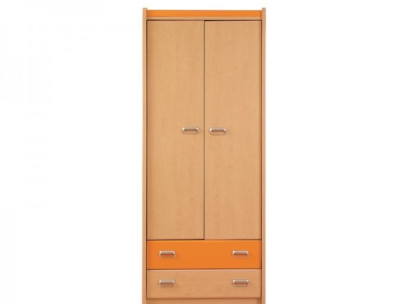 Sweet Dreams Satsuma 2 Door 2 Drawer Combi Wardrobe