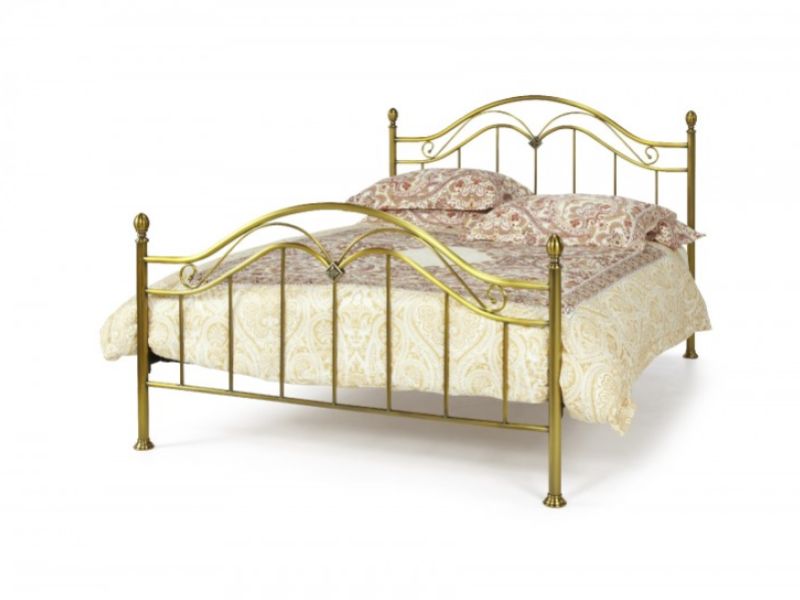 Serene Madison 6ft Super Kingsize Brass Metal Bed Frame
