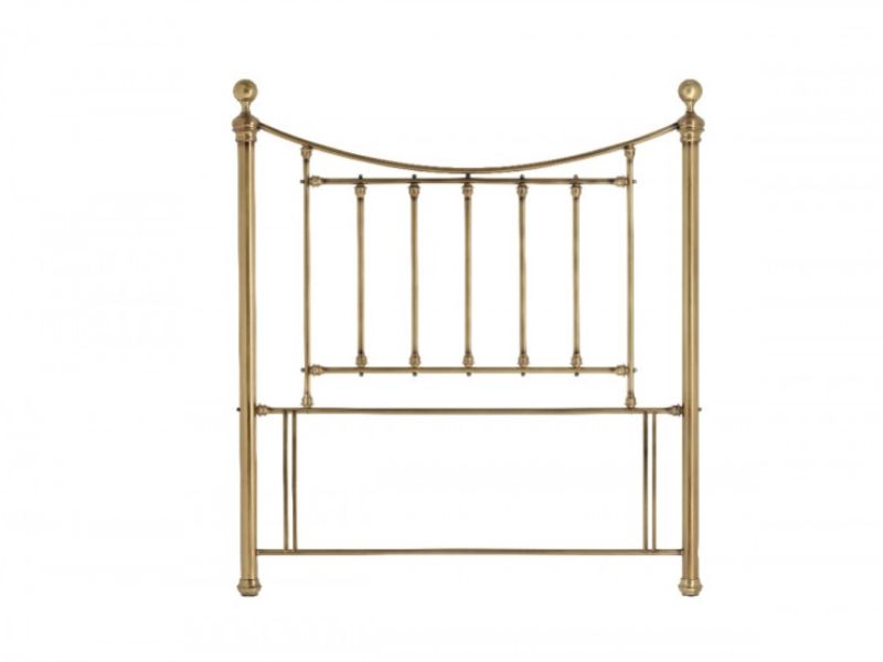 Bentley Designs Juliette 5ft Kingsize Brass Metal Headboard