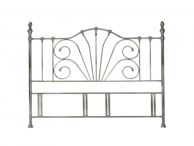 Bentley Rebecca 6ft Super Kingsize Nickel Metal Headboard