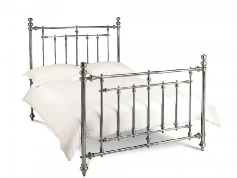 Bentley Designs Imperial 5ft Kingsize Nickel Metal Bed Frame