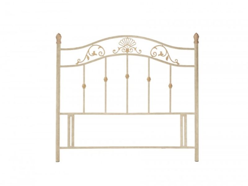 Bentley Designs Angelica 4ft6 Double Metal Headboard