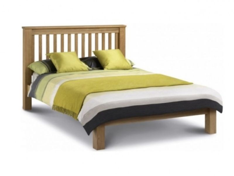 Julian Bowen Amsterdam 4ft6 Double Low Foot End Oak Bed Frame