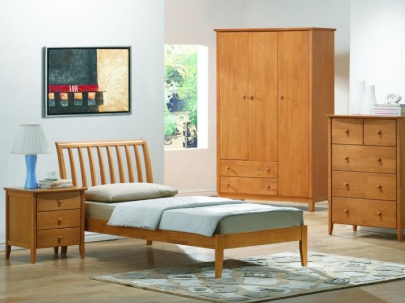 Joseph Wales 3ft Single Wooden Bed, Single Wooden Bed Size