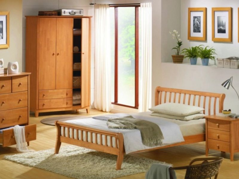 Joseph Leo 3ft Single Wooden Bed Frame