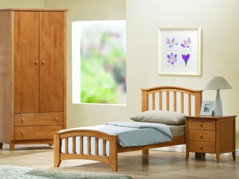 Joseph Elle 3ft Single Wooden Bed Frame, Single Wooden Bed Measurements