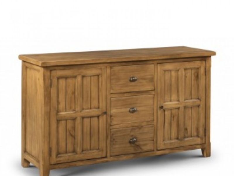 Julian Bowen Mayflower Large Sideboard in Reclaimed Pine