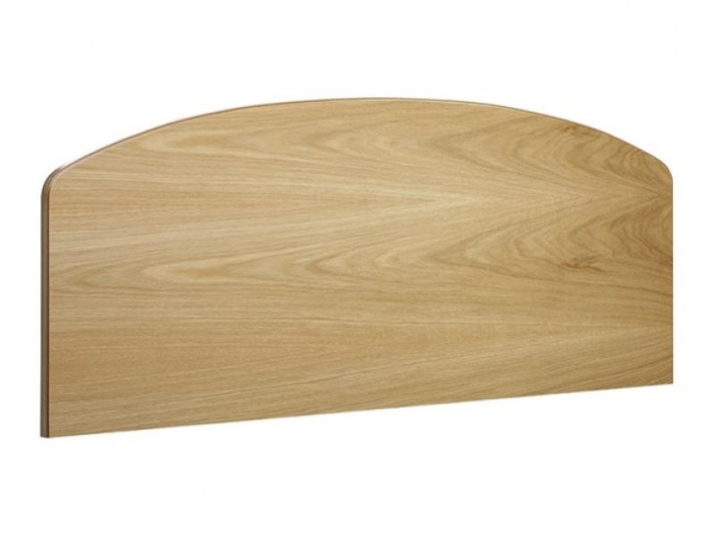 New Design Baron 2ft6 Small Single Oak Finish Wooden Headboard