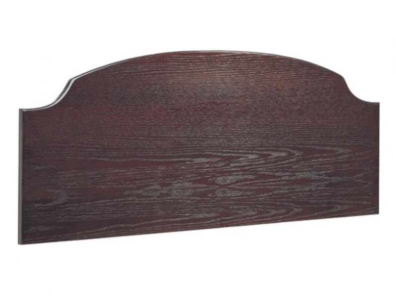 New Design Regent 4ft6 Double Mahogany Finish Wooden Headboard