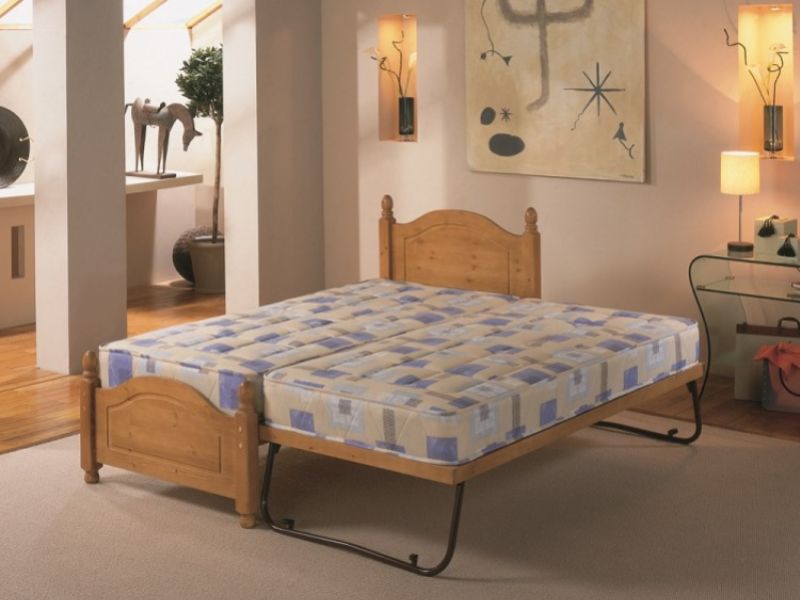 Airsprung Columbia 2ft6 Small Single Wooden Guest Bed