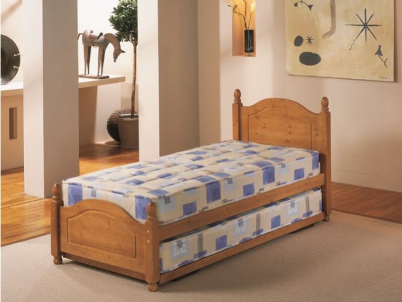 Airsprung Columbia 3ft Single Wooden Guest Bed