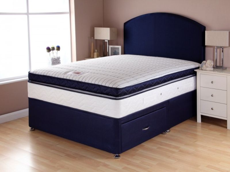 Airsprung Catalina Pocket Box Top 6ft Super Kingsize Divan Bed