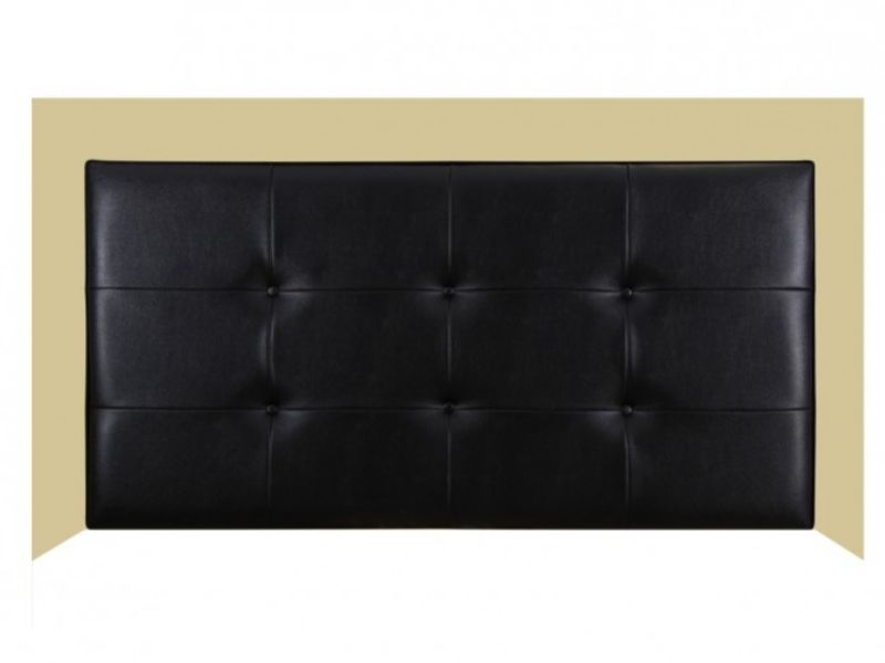 Airsprung Utah 3ft Single Faux Leather Headboard (Choice Of Colours)