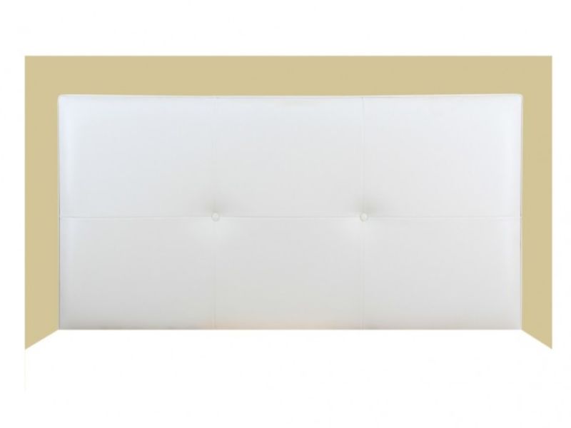 Airsprung Utah 4ft6 Double Faux Leather Headboard (Choice Of Colours)