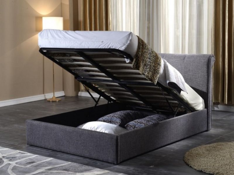Flintshire Brynford 4ft6 Double Fabric Ottoman Bed
