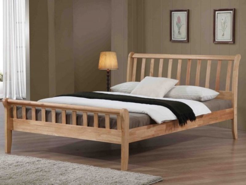 Flintshire Padeswood 3ft Single Oak Finish Bed