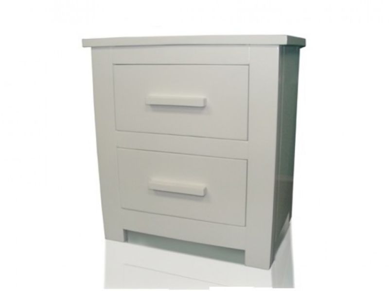 Flintshire Buckley White Bedside