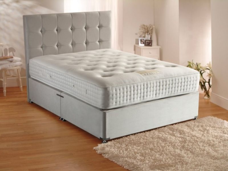 Dura Bed 2000 Grand Luxe 2ft6 Small Single 2000 Pocket Springs Divan Bed