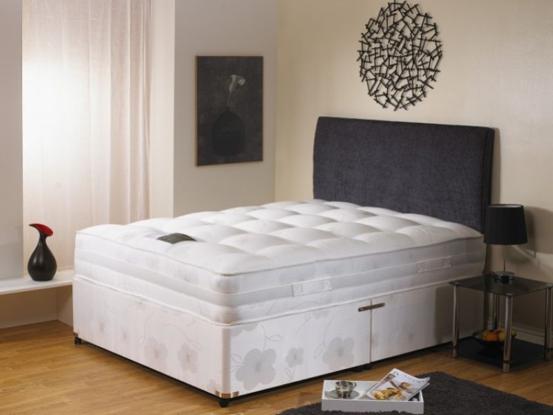 Dura Bed Supreme 1600 6ft Super Kingsize Pocket Sprung Divan Bed