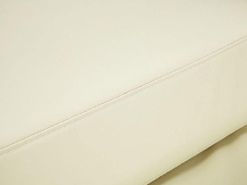 Serene Tromso Cream Faux Leather Recliner Chair