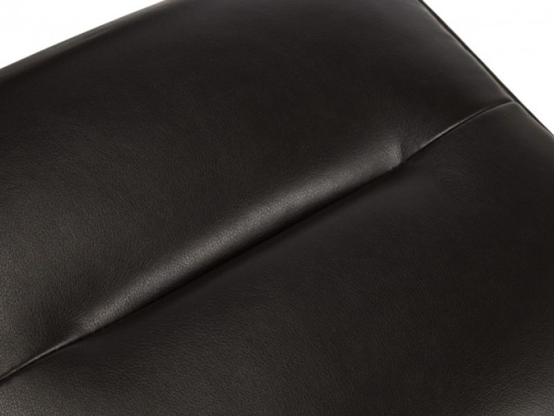 Serene Bergen Brown Faux Leather Recliner Chair