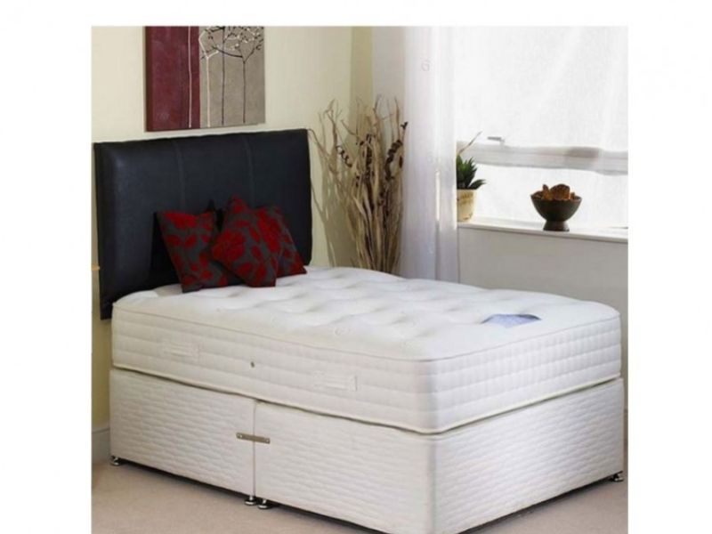 BUNDLE DEAL Highgrove Affinity 2000 Pocket Spring 5ft Kingsize Divan Bed With 2 Drawers Assembly And Removal