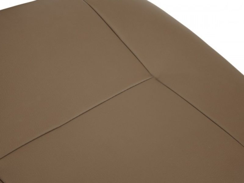 Serene Vardo Latte Bonded Leather Recliner Chair