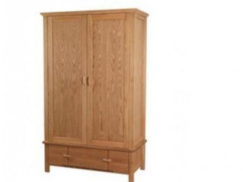 Sweet Dreams Wren 2 Door Wardrobe in Oak