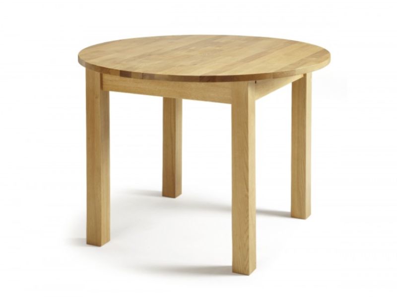 Serene Sutton Extending Oak Dining Table