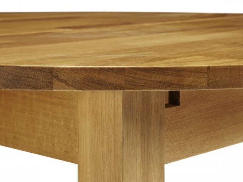 Serene Sutton Extending Oak Dining Table