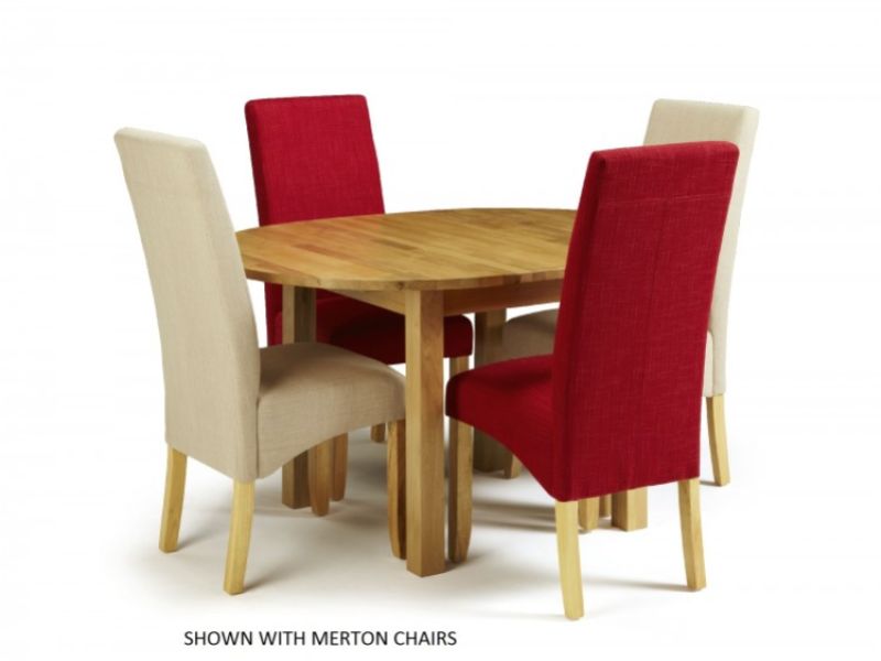 Serene Sutton Extending Oak Dining Table