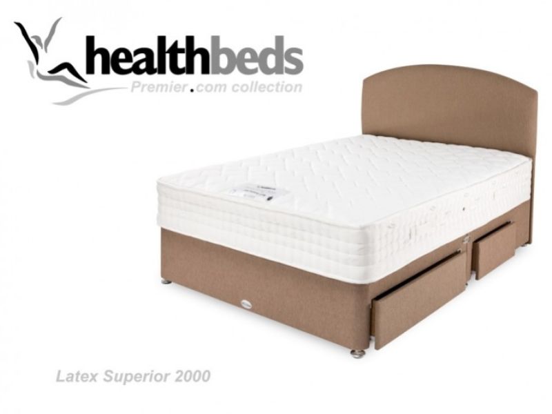 Healthbeds Latex Superior 2000 2ft6 Small Single Bed