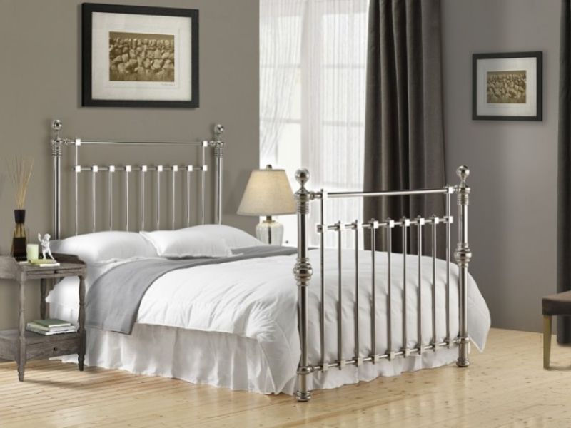 Time Living Edward 5ft Kingsize Chrome Metal Bed Frame