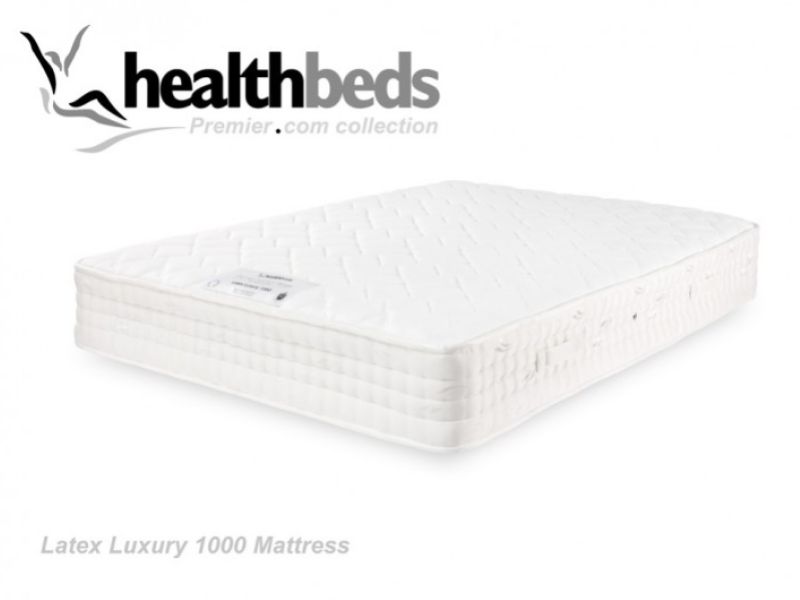 Healthbeds Latex Luxury 1000 5ft Kingsize Mattress