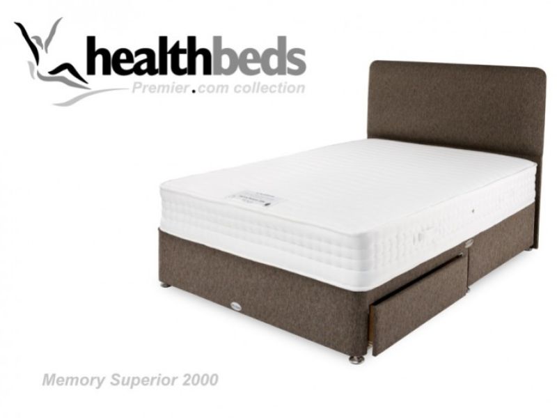Healthbeds Memory Superior 2000 4ft Small Double Bed