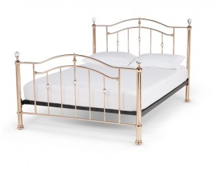 Rose Gold Metal Bed Frame, Gold Metal Bed Frame Single