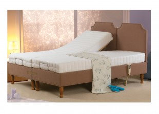 Sweet Dreams Fontwell 3ft Single Adjustable Bed On Deluxe Legs by
