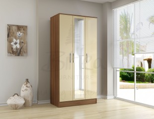 Birlea lynx 3 door wardrobe discount