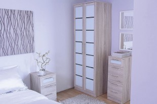 Gfw Vancouver 2 Door Sonoma Limed Oak Wardrobe By Gfw