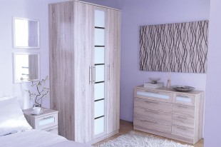 Gfw Vancouver 3 Door Sonoma Limed Oak Wardrobe By Gfw